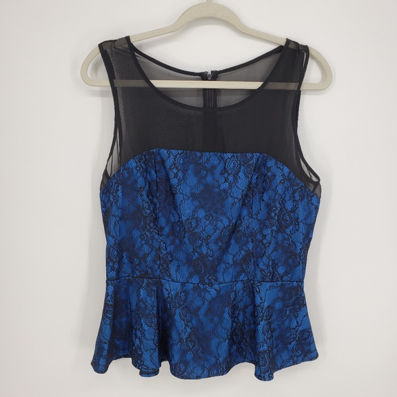 Anthro Sachin + Babi Witching Hour Lace Top Sz 12 - Picture 1 of 8